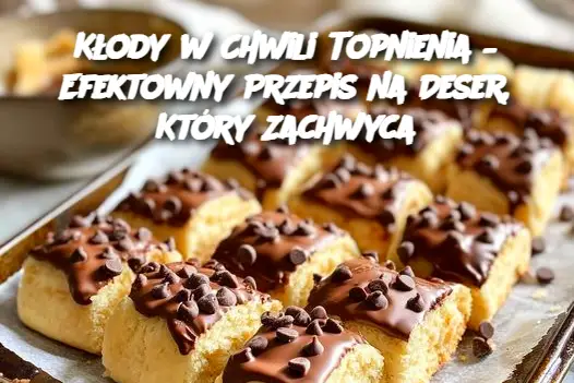 Kłody w Chwili Topnienia – Efektowny Przepis na Deser, Który Zachwyca