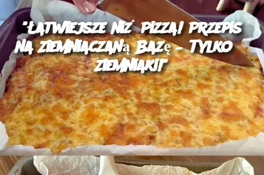 “Łatwiejsze niż Pizza! Przepis na Ziemniaczaną Bazę – Tylko 3 Ziemniaki!”