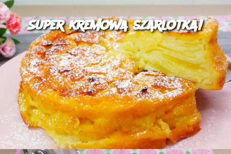 Super kremowa szarlotka!